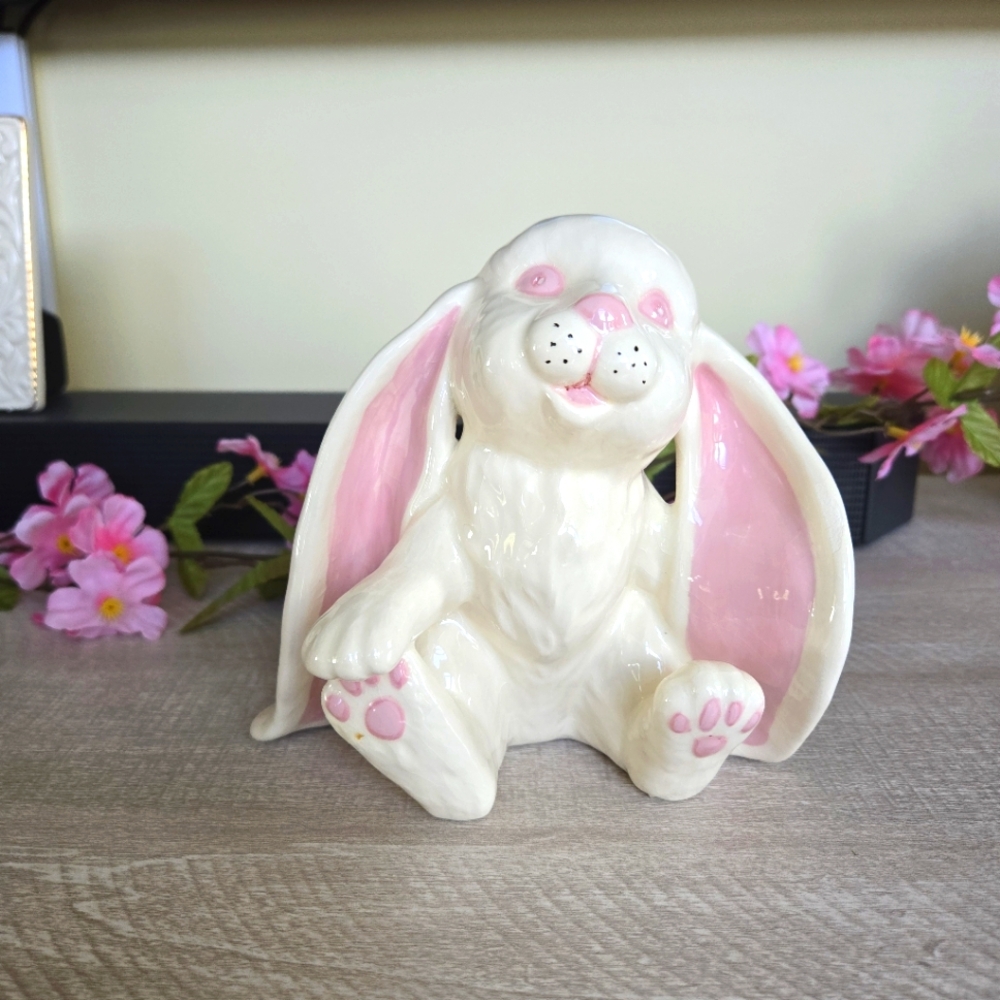 Hand Crafted Bunny Sculpture, Easter Bunny